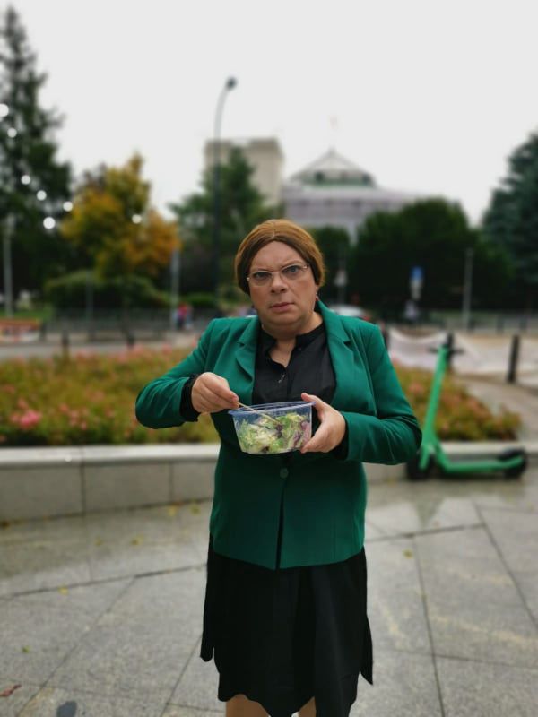 Krzysztof Skiba jako Krystyna Pawłowicz