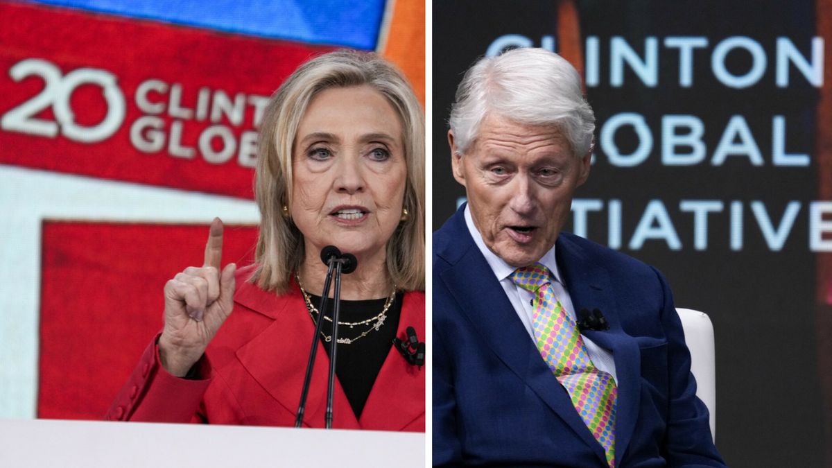 Hillary i Bill Clintonowie