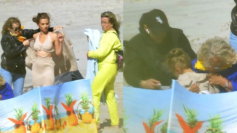 Agnieszka Kaczorowska zabrała na wakacje sztab asystentów