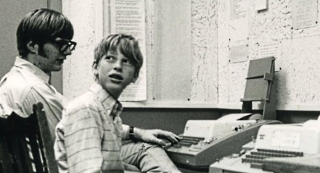 Bill Gates i Paul Allen - założyciele Microsoftu