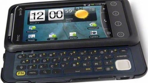 HTC Evo Shift 4G z QWERTY na pierwszym zdjęciu, 7373 w drodze 1