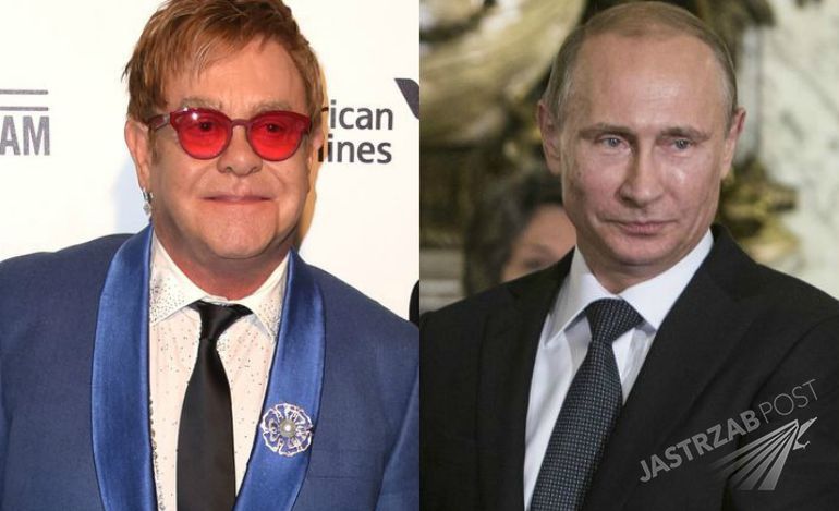 Elton John dostał telefon od Putina. Prezydent Rosji zaprzecza