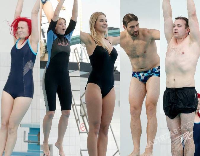 Szalone akrobacje gwiazd w ''Celebrity Splash'' - dużo zdjęć