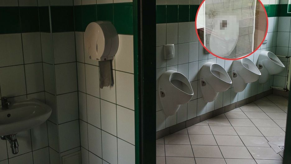 Na drzwiach szkoły zawisło zdjęcie brudnej toalety. "Takie zachowanie jest niedopuszczalne"