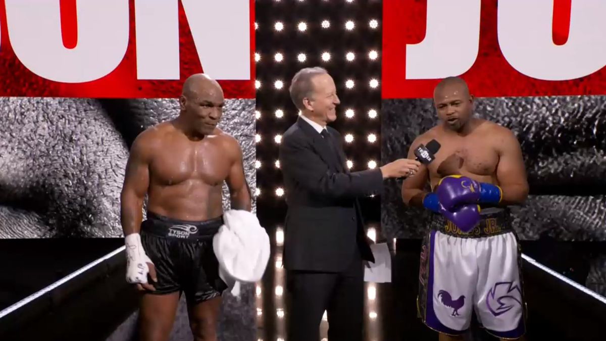 Mike Tyson Roy Jones Jr