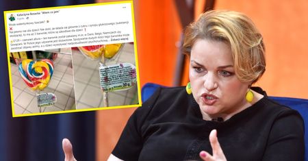 "Może walentynkowy lizaczek?" Bosacka grzmi