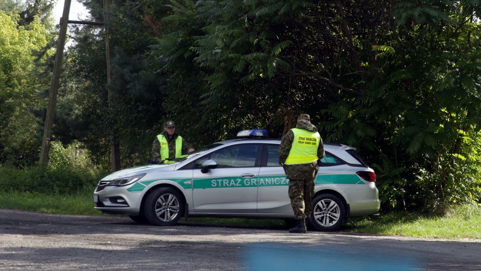 Stan wyj?tkowy na granicy z Bia?orusi?02.09.2021 SZUMINKA   STAN WYJATKOWY PAS NADGRANICZNY GRANICA BIALORUS STRAZ GRANICZNA UCHODZCY       FOT. LUKASZ KACZANOWSKI/POLSKA PRESSFOT. LUKASZ KACZANOWSKI/POLSKA PRESS