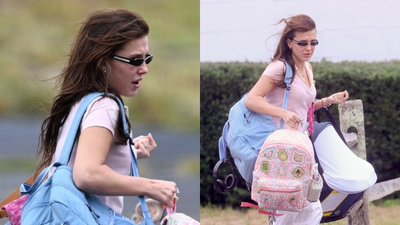 Millie Bobby Brown mknie z adoptowaną córką do odrzutowca