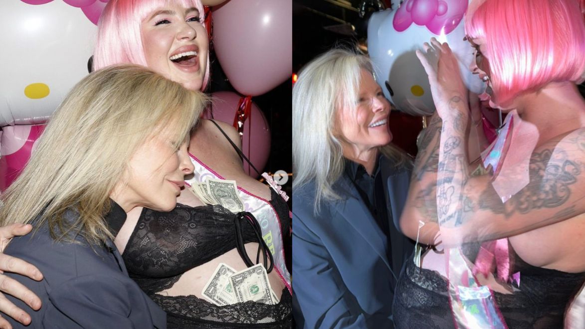 Kim Basinger z córką