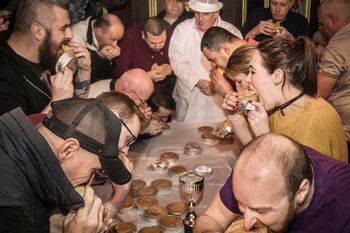 Wziął udział w konkursie jedzenia ciasta. 64-latek nie żyje