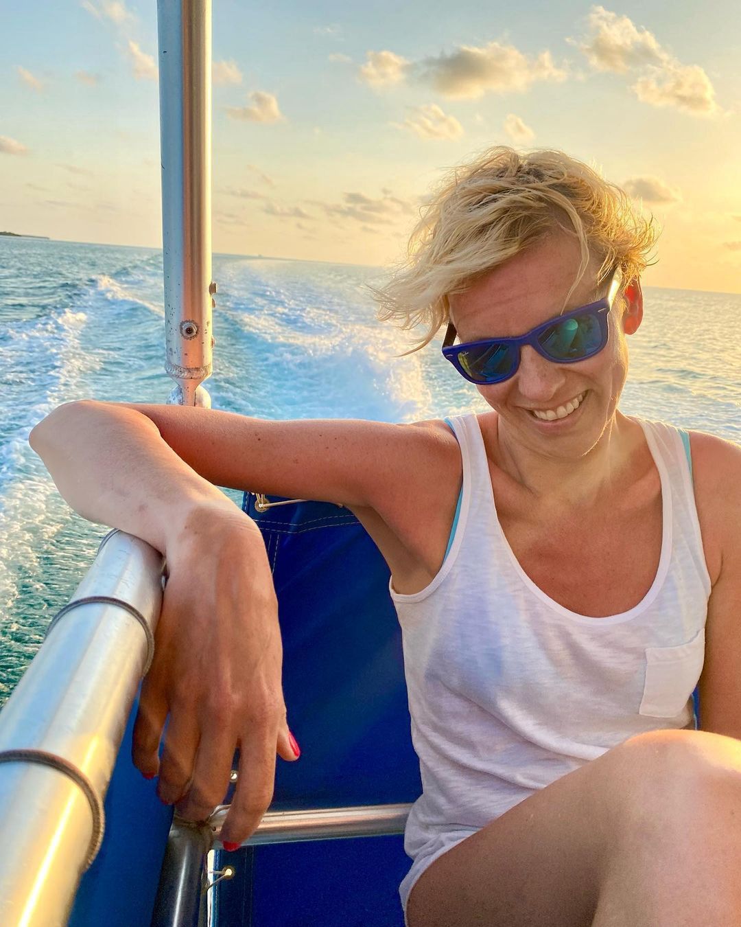 "Amerykański sen" Anity Werner: plaże, mecz koszykówki i wizyta w... centrum kosmicznym 