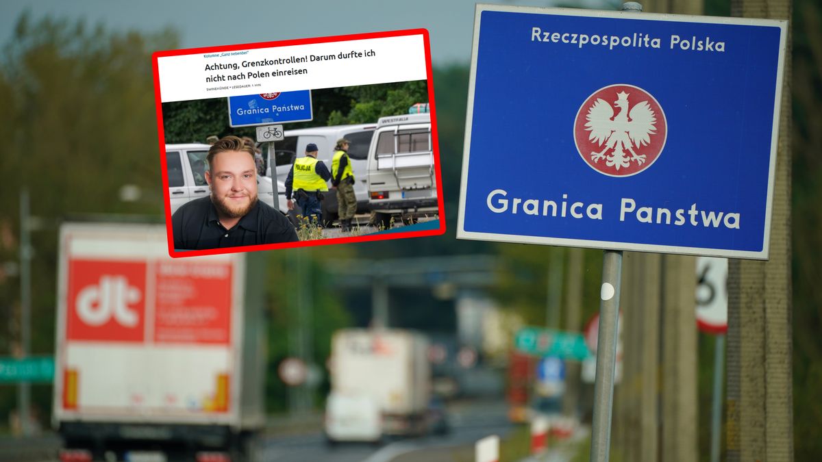 Zapomniał dowodu. Niemiec nie został wpuszczony do Polski.