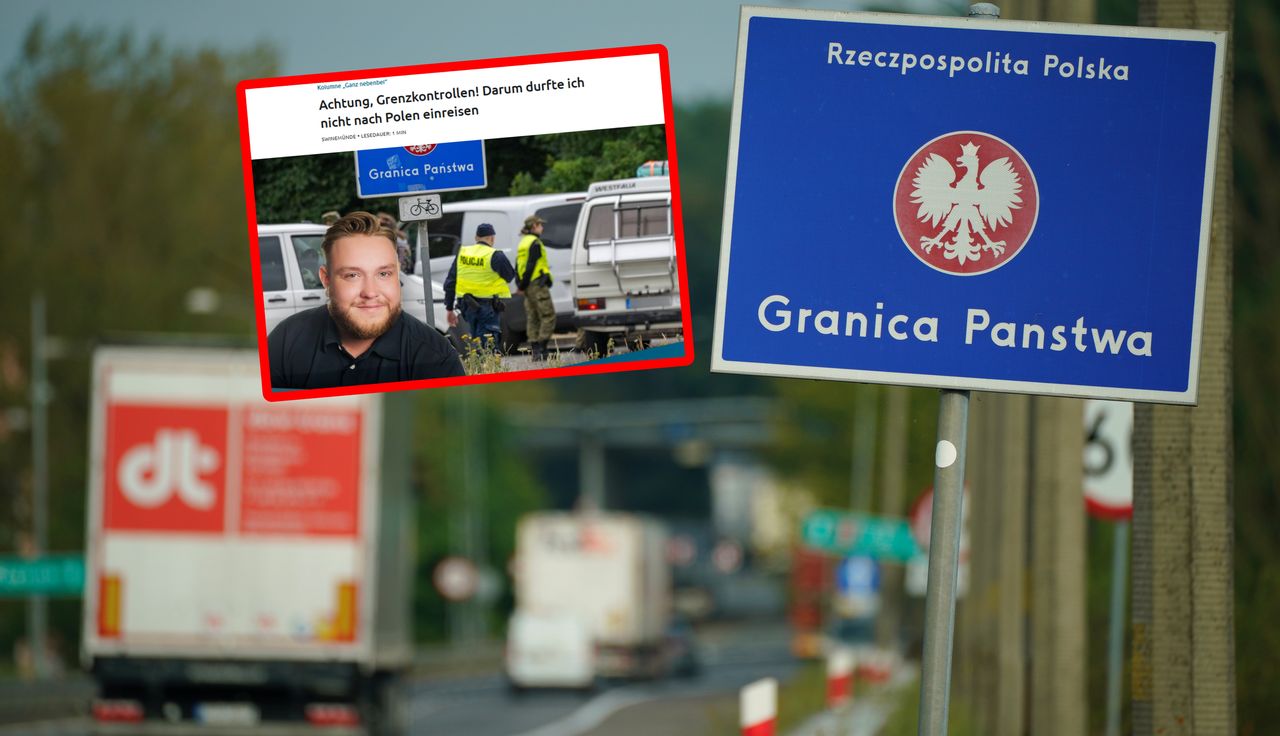 Wjechał z Niemiec do Polski. Po chwili go zawrócili. Oto powód
