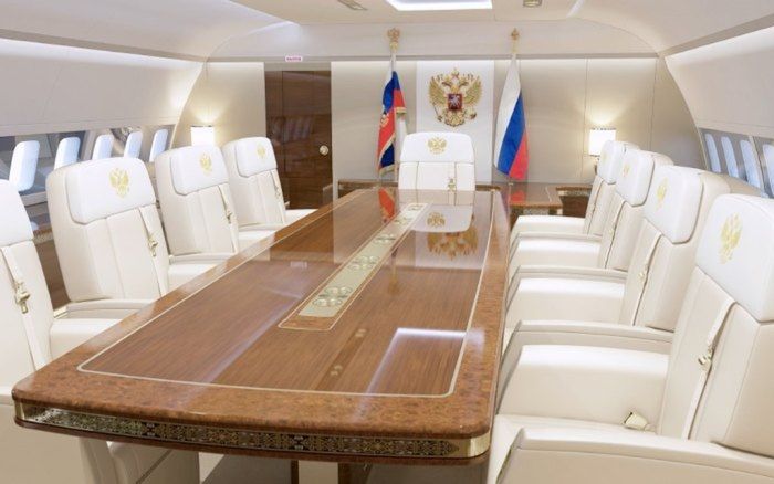 Rosyjski Air Force One. Tak wygląda wnętrze osobistego samolotu Władimira Putina 11
