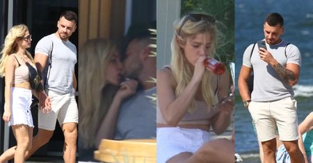 Basia i Krzysztof z "Hotelu Paradise" OBŚCISKUJĄ SIĘ w sopockiej restauracji i sączą kolorowe trunki na plaży (ZDJĘCIA)