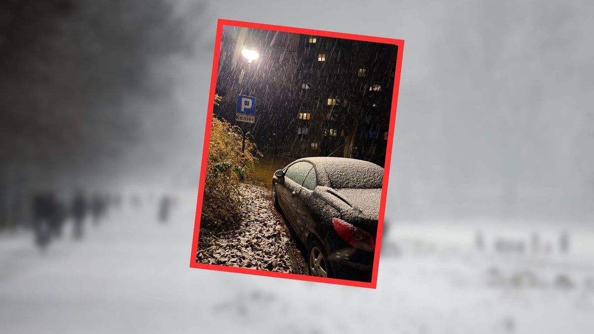 Śnieg spadł w wielu miejscach w Polsce. To nie koniec