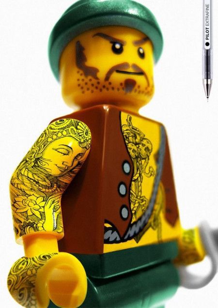 Wytatuowane ludziki lego 4