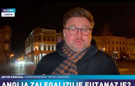 W TVP Info Kępno zamiast Londynu. Nadawca wyjaśnia wpadkę