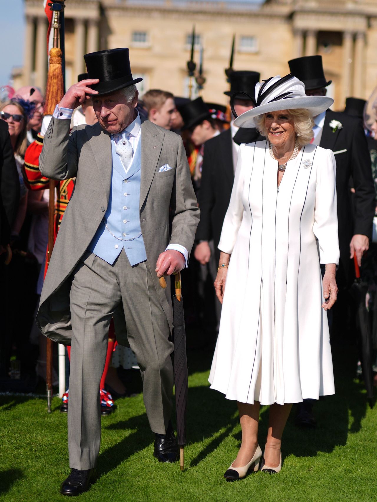 William and Charles are "busy" during Harry's visit to the UK.