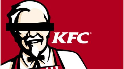 Colonel Sanders zamazany przez Google 1