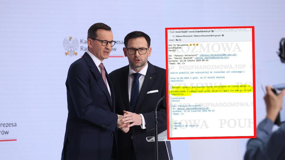 Mateusz Morawiecki prosił Daniela Obajtka o CV