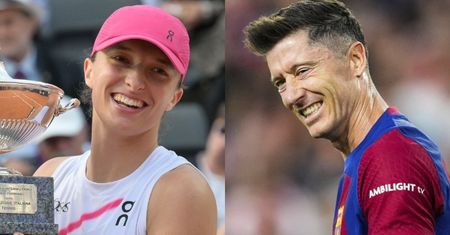 Iga Świątek dostała oryginalny prezent urodzinowy. Załapał się też... Robert Lewandowski! (WIDEO)