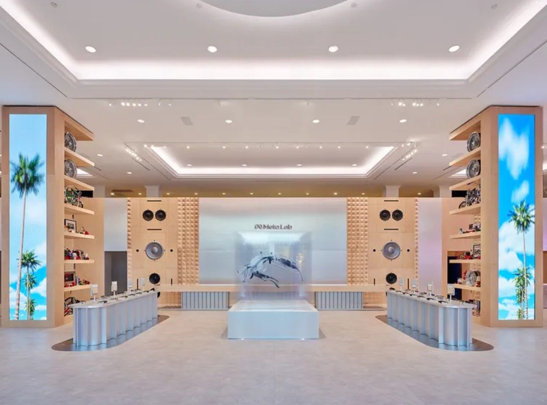 Wnętrze sklepu Meta Lab