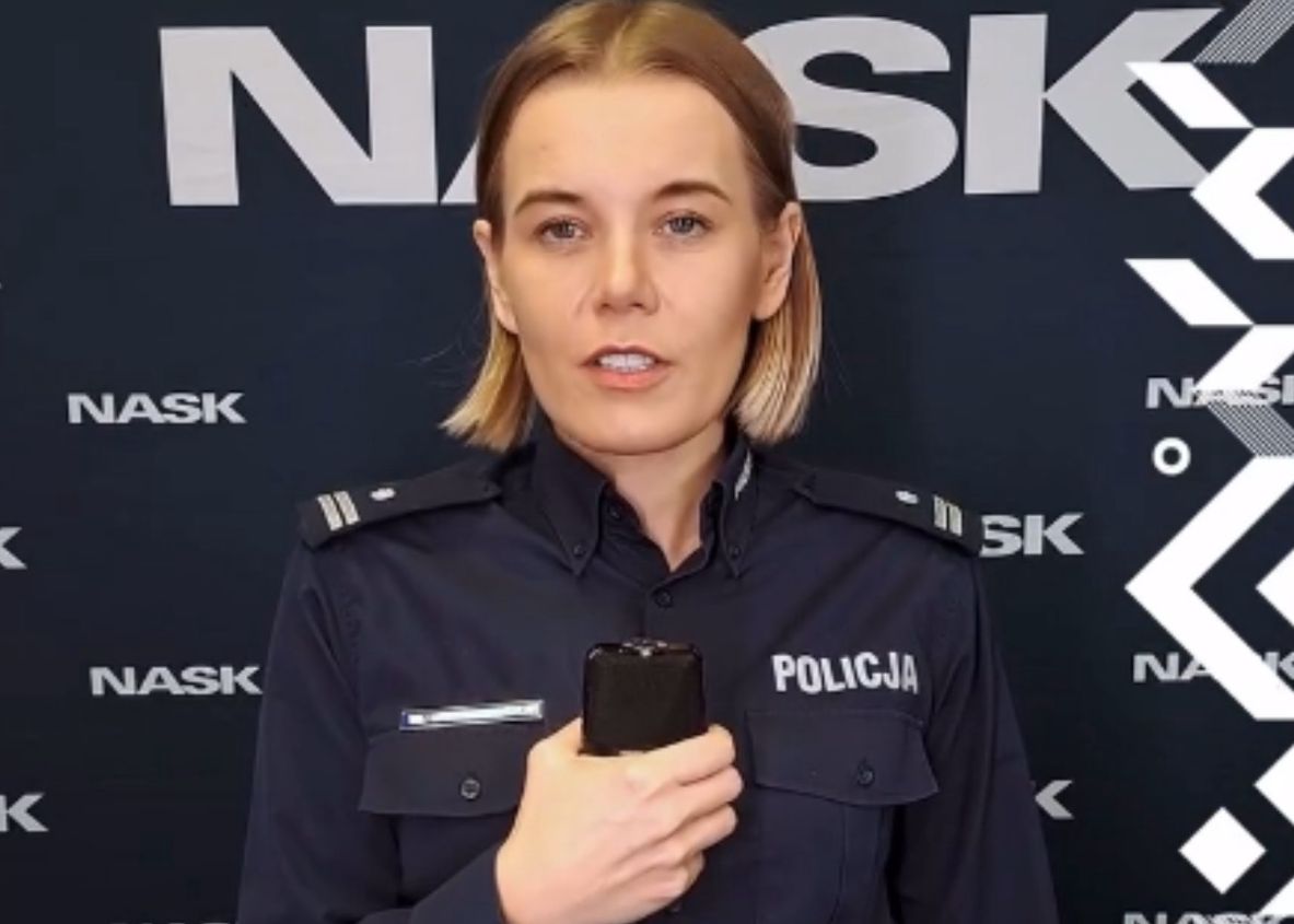 Policjantka Małgorzata Sokołowska doradziła, co robić w przypadku napaści na ulicy
