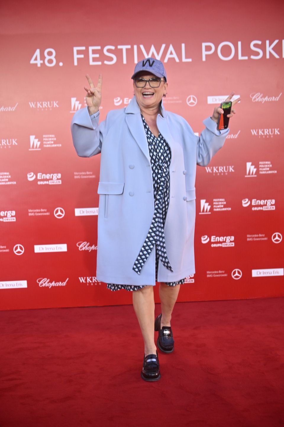 Katarzyna Figura na festiwalu w Gdyni