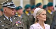 Róż na wojskowej uroczystości. Tak ubrała się żona Kosiniaka-Kamysza
