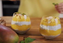 Smacznego! Deser chia z sosem mango