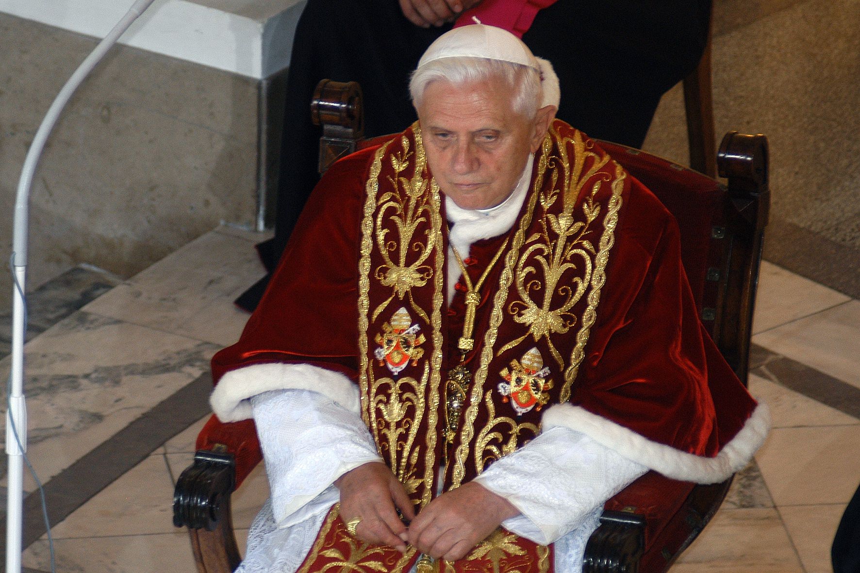 Papież Benedykt XVI w 2006 r.