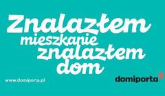 Domiporta reklamuje się hasłem „Znalazłem mieszkanie, znalazłem dom"