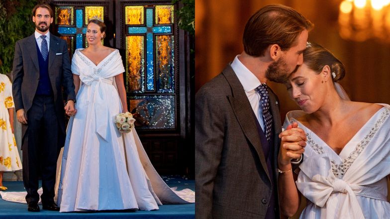 Ślub syna króla Grecji i córki szwajcarskiego miliardera