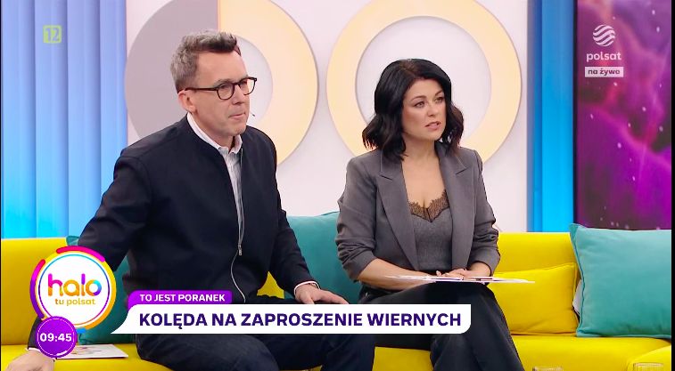 Dyskusja o kolędzie w śniadaniówce Polsatu
