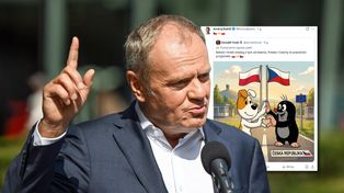 Czesi reagują po wpisie Tuska w ich języku