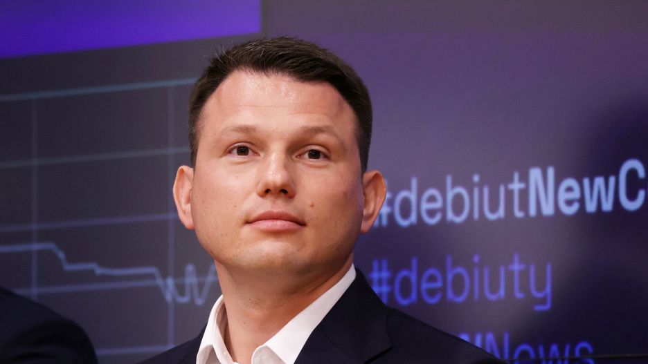 Mentzen SA debiutuje na rynku NewConnect warszawskiej GPW
Fot. Anita Walczewska/East News, Warszawa, 02.07.2024. Debiut spolki Mentzen S.A. na rynku NewConnect warszawskiej Gieldy Papierow Wartosciowych.
N/z: Slawomir Mentzen
Anita Walczewska