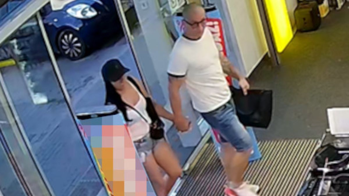 Policjanci próbują ustalić tożsamość tej pary.