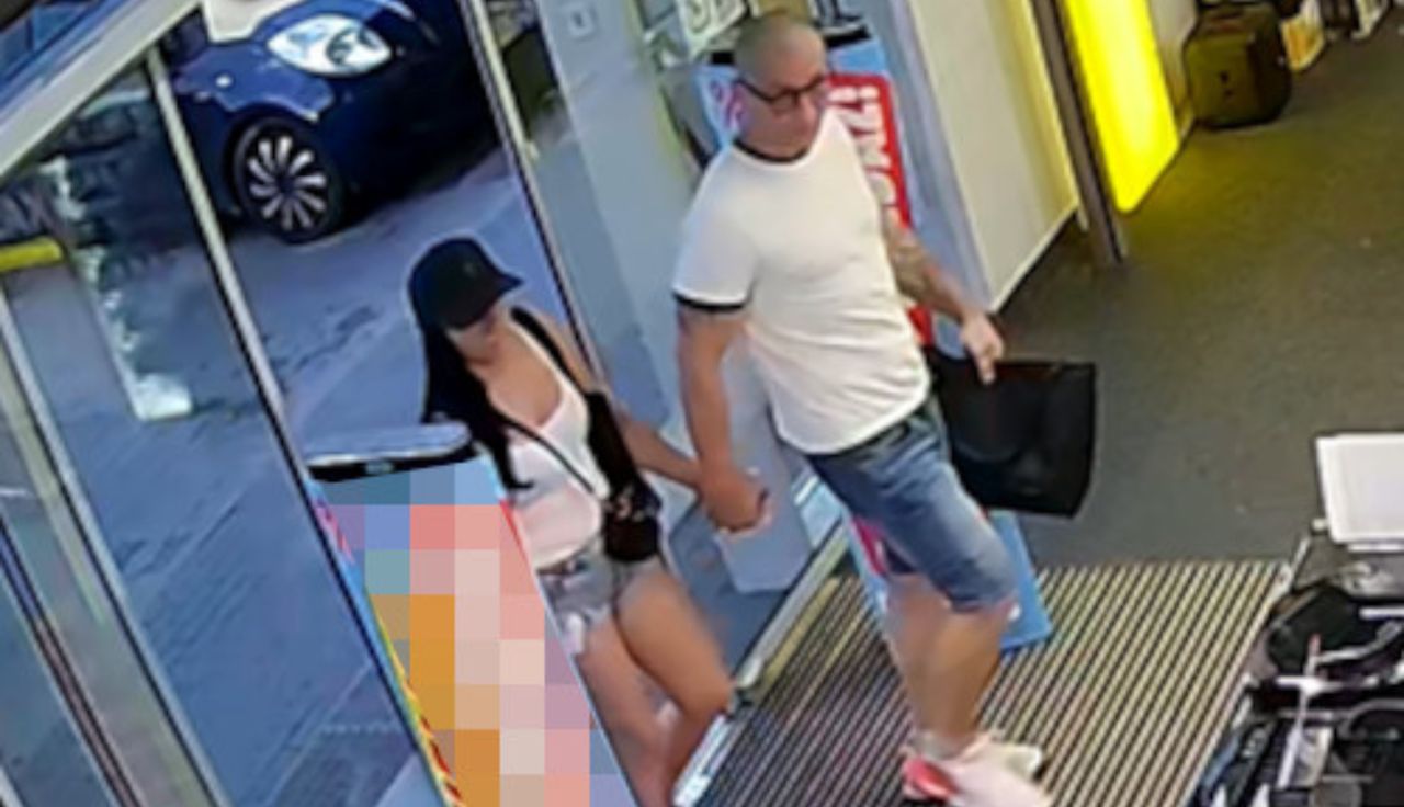 Para przyłapana w sklepie. Kamera wszystko nagrała