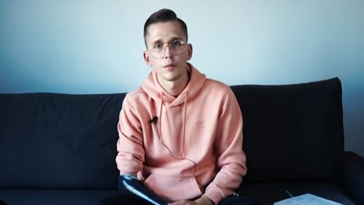 Poszkodowany Youtuber