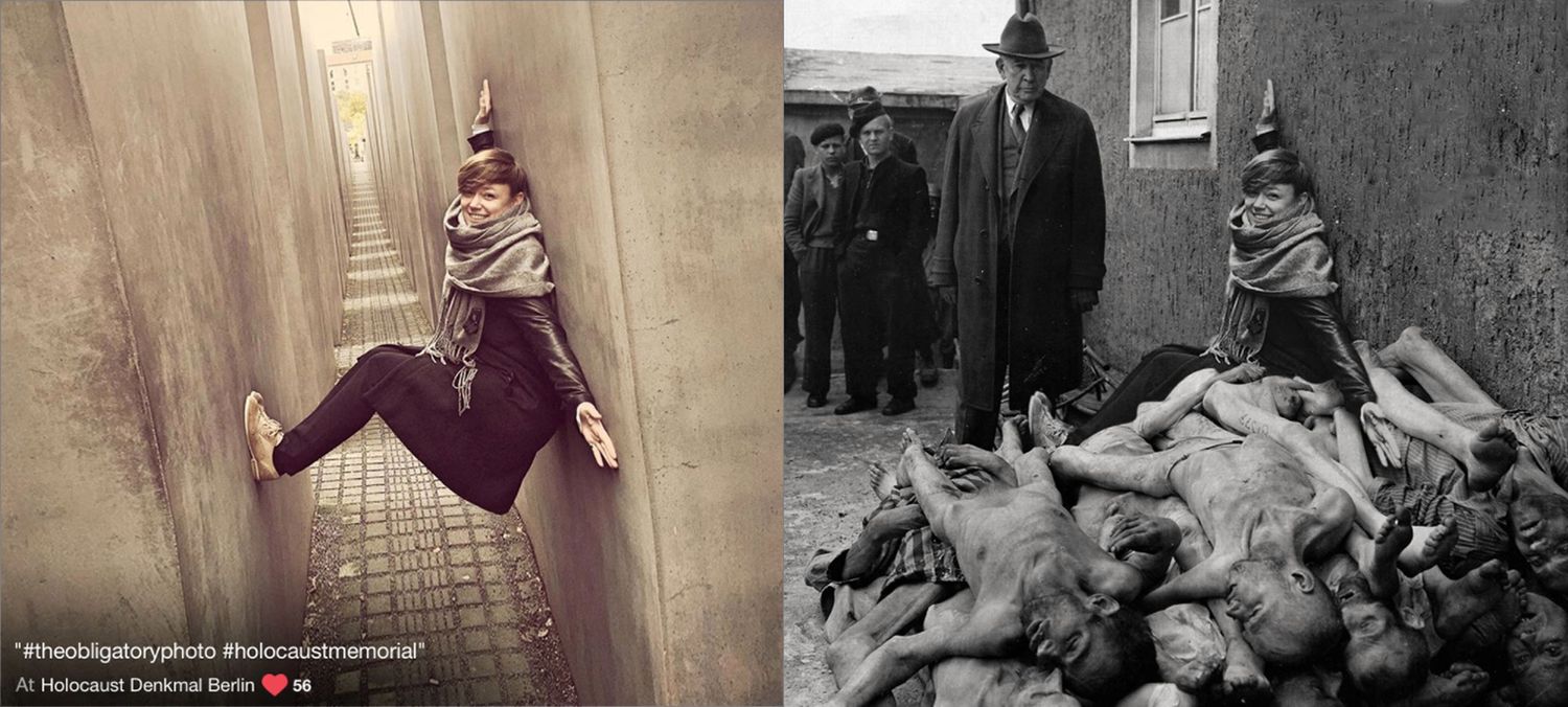 Yolocaust to selfie na szczątkach ofiar holocaustu. Mocna seria zdjęć obnażająca brak szacunku dla ludzkiej tragedii 7
