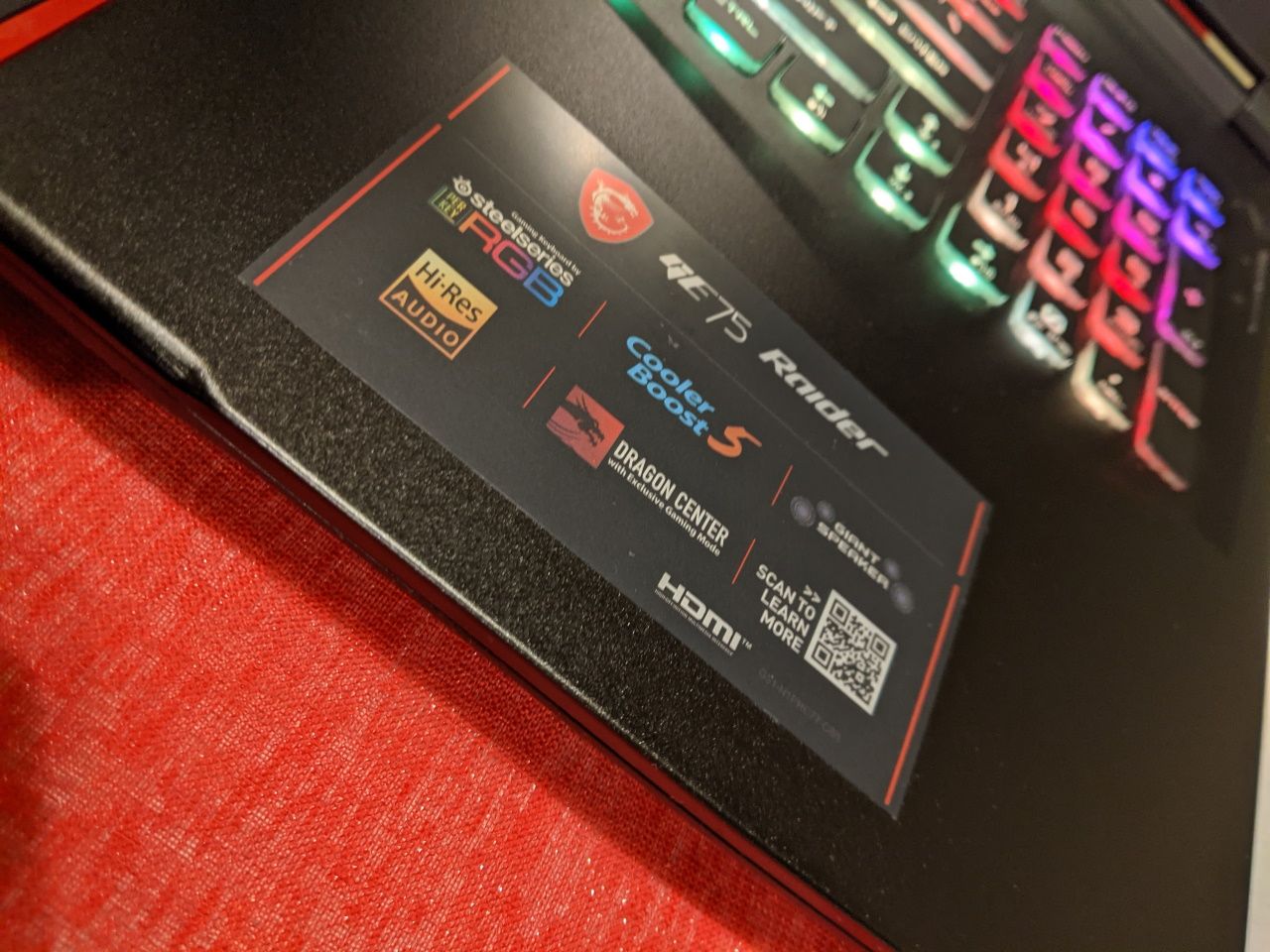 Test MSI GE75 Raider 10SGS, czyli jak wyhodować smoka... kolejnej generacji 27