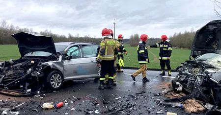 Czołówka pod Melechowem nagrana. Wideo z kabiny trafiło do sieci