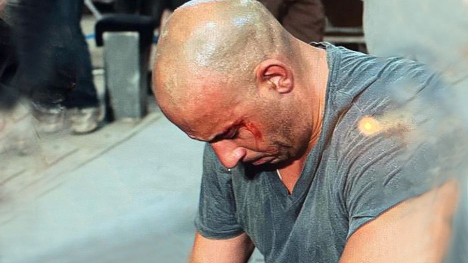 Vin Diesel na planie "Szybkich i wściekłych"