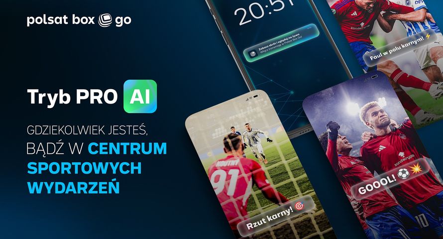 Polsat Box Go wprowadza opcję AI dla fanów sportu