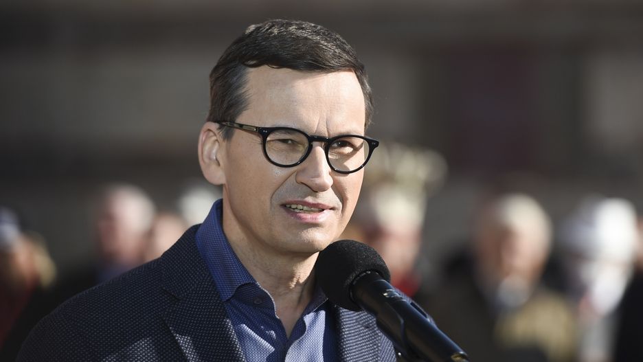scena z: Mateusz Morawiecki, SK:, , fot. Gillert/AKPApaździernik 2021, Mateusz Morawiecki