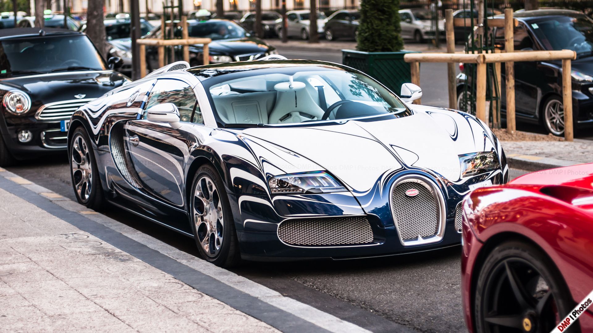 Bugatti Veyron Grand Sport L'or Blanc Pełna rozdzielczość
