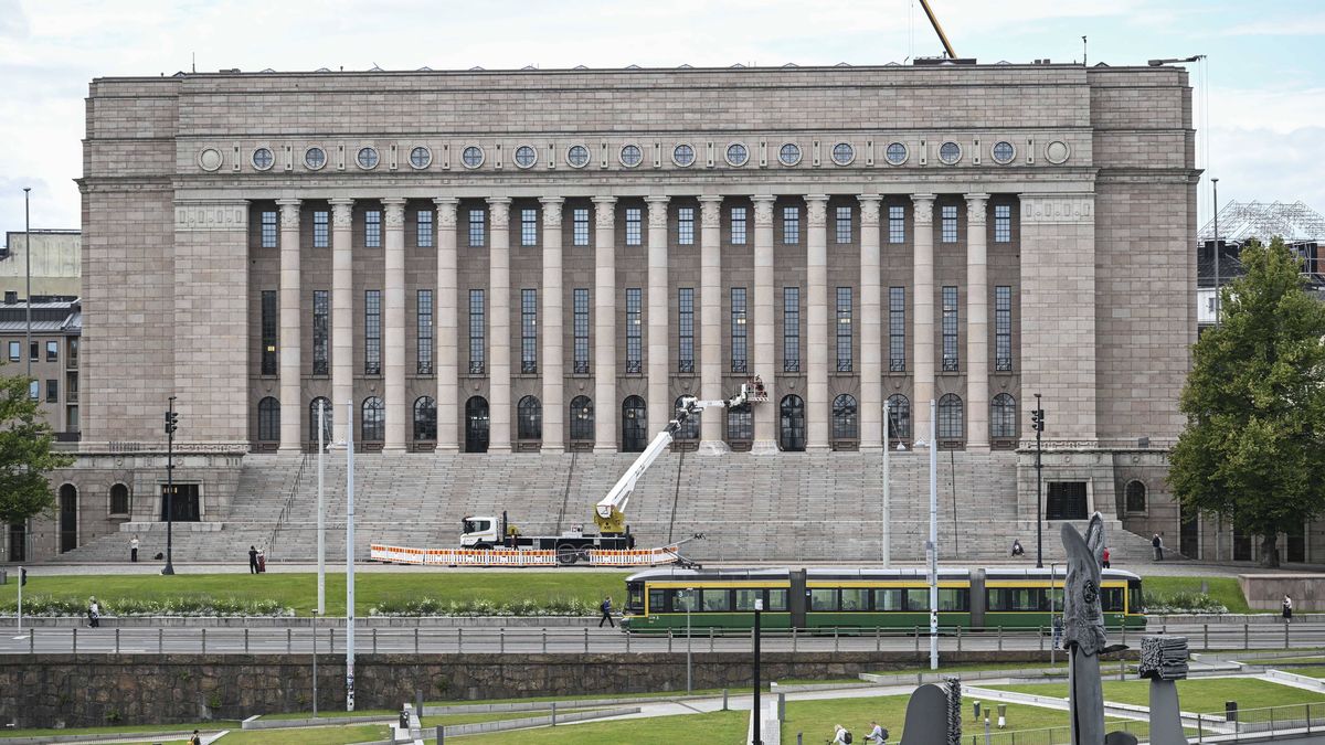 Budynek fińskiego parlamentu