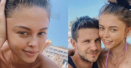 Zrelaksowana Joanna Opozda w bikini pozdrawia z GORĄCYCH wakacji z Antkiem Królikowskim  (FOTO)