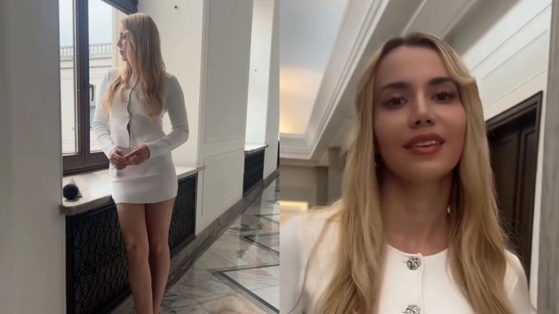 Marianna Schreiber paraduje po sejmowych korytarzach